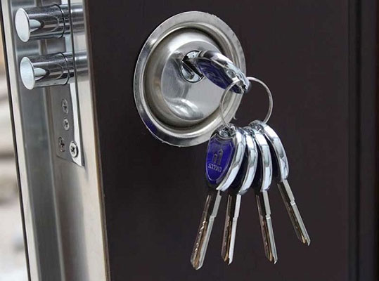کلید قفل درب ضد سرقت