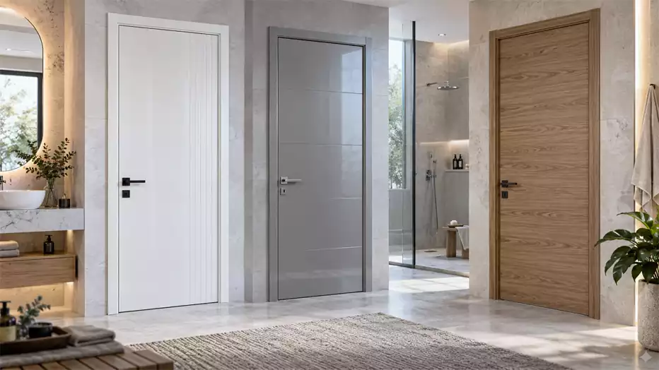 مقایسه انواع درب مناسب سرویس بهداشتی و حمام