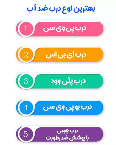 بهترین مدل درب سرویس بهداشتی
