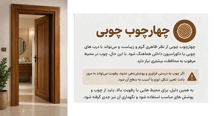 چهارچوب چوبی