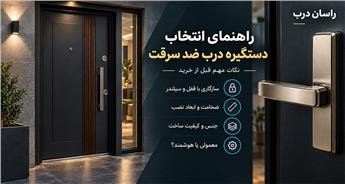 راهنمای انتخاب دستگیره درب ضد سرقت؛ انواع و نکات مهم