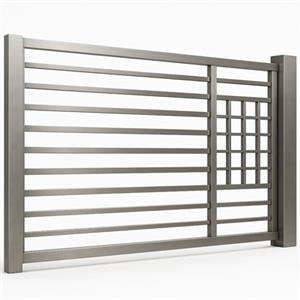 درب استیل ریلی مدرن