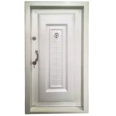 درب ونوس فلزی سفید